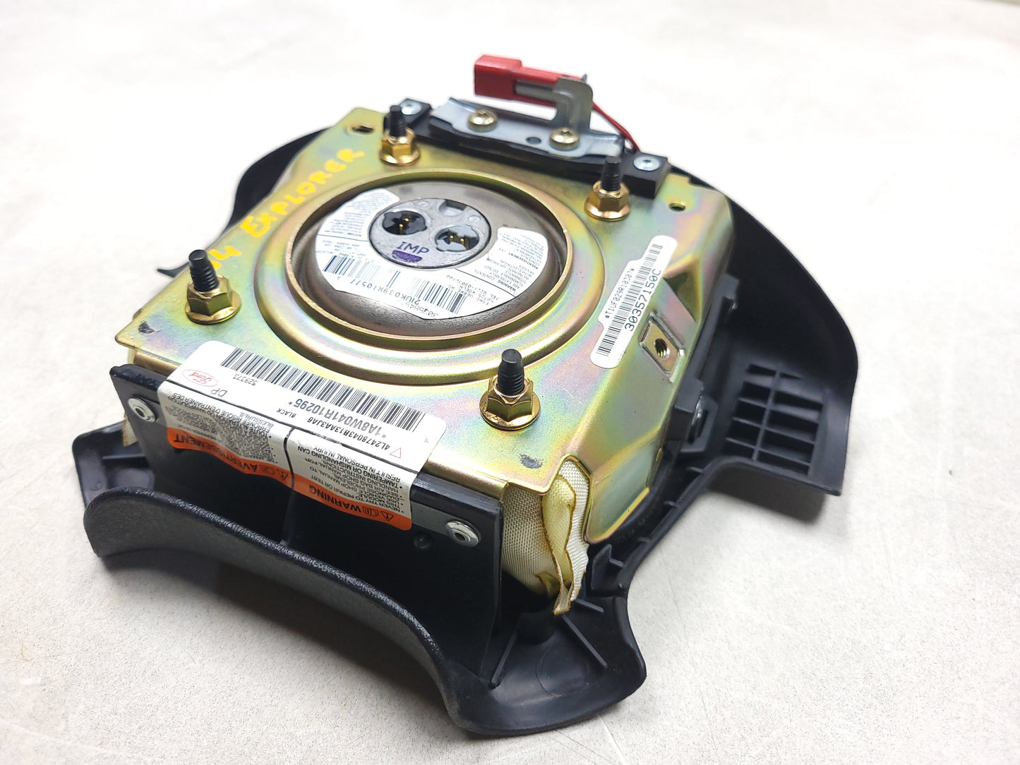 2001 - 2005 Ford Explorer Steering Wheel Air Bag SRS AirBag OEM #V16