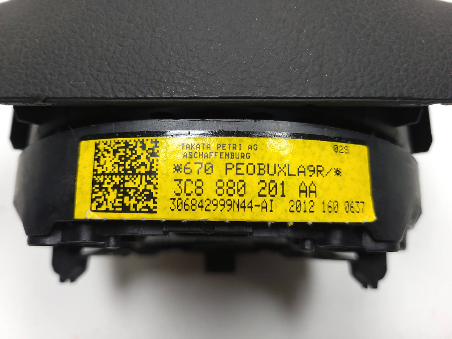 2008-2012 Volkswagen Cc Sport Steering Wheel Air Bag SRS Airbag OEM