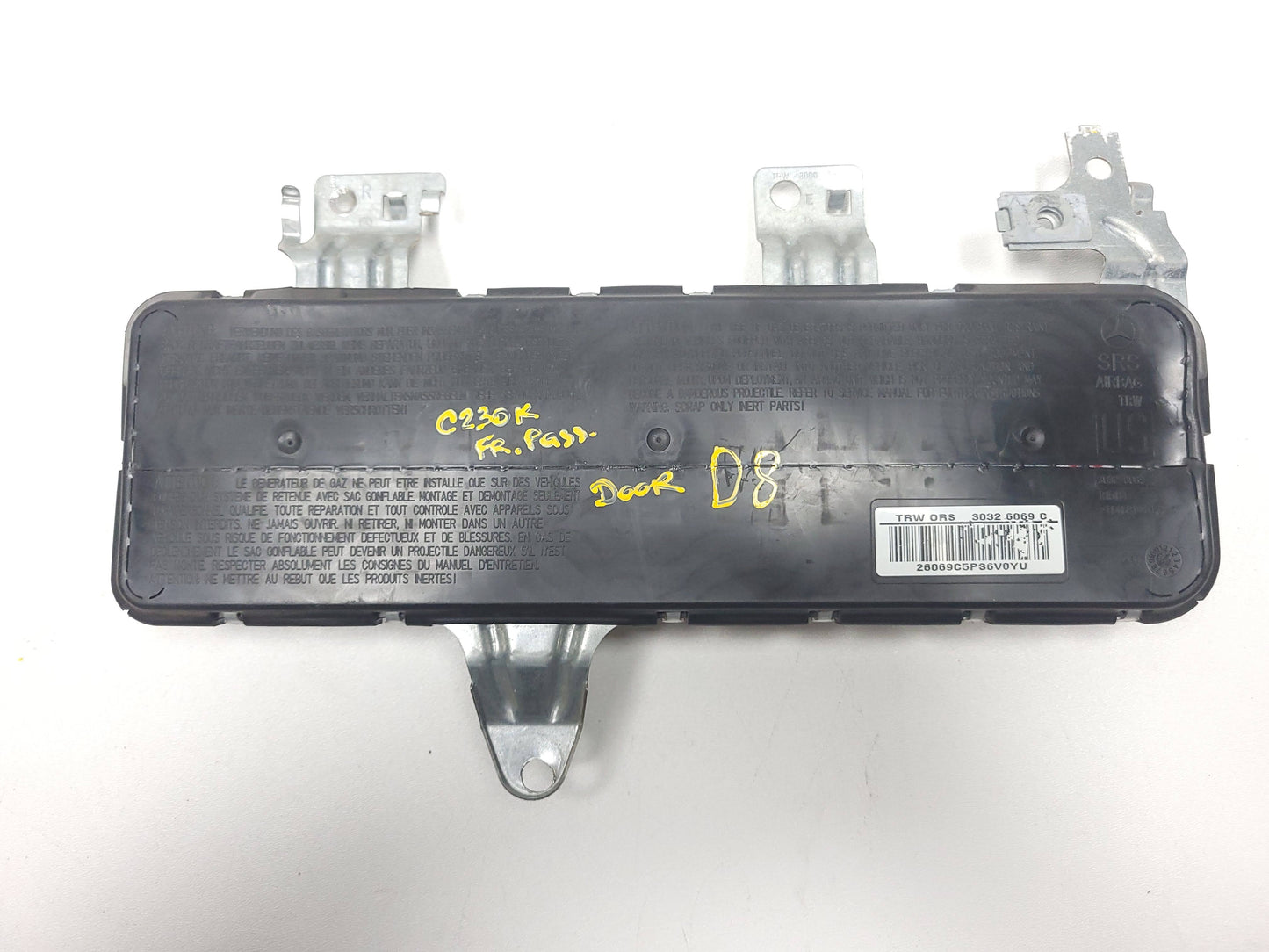 2002-2004 Mercedes-Benz C 230k Door Air Bag SRS Airbag Right Passenger OEM