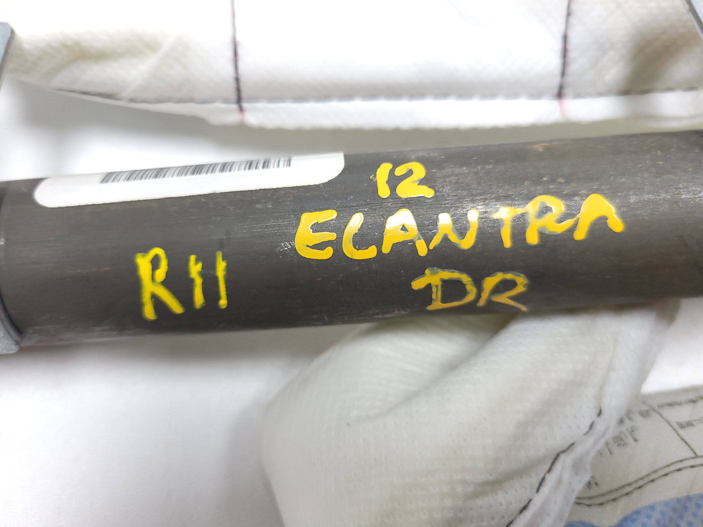 2010-2012 Hyundai Elantra Gls Curtain Air bag SRS Airbag Left Driver Side OEM