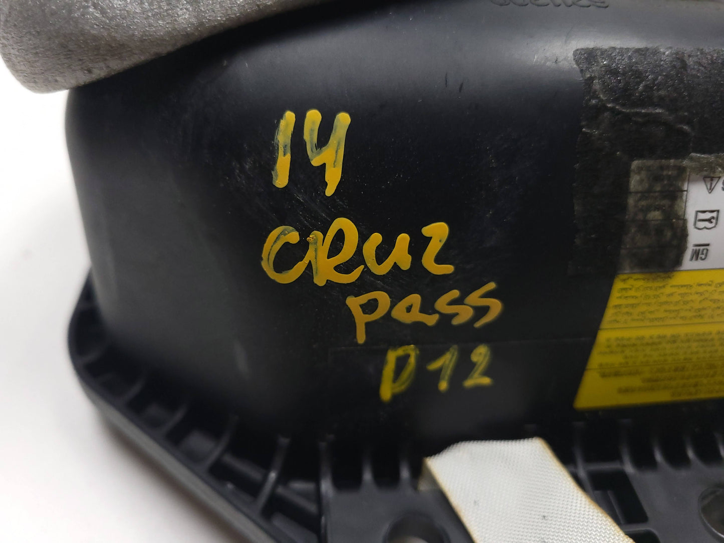 2014-2015 Chevrolet Cruze Ls Dash Dashboard Air Bag SRS Airbag Right Passenger OEM