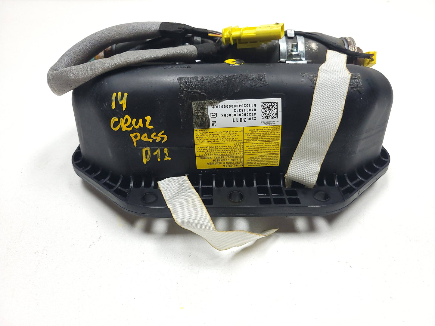 2014-2015 Chevrolet Cruze Ls Dash Dashboard Air Bag SRS Airbag Right Passenger OEM