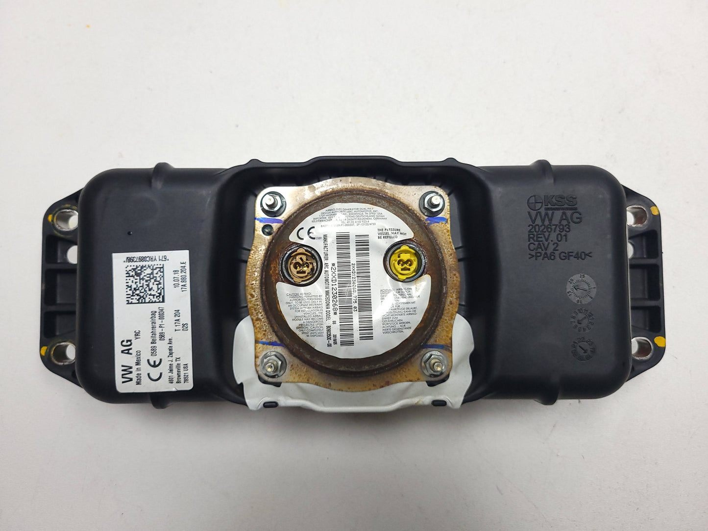 2019-2021 Volkswagen Jetta Dash Dashboard Air Bag SRS Airbag Right Passenger OEM