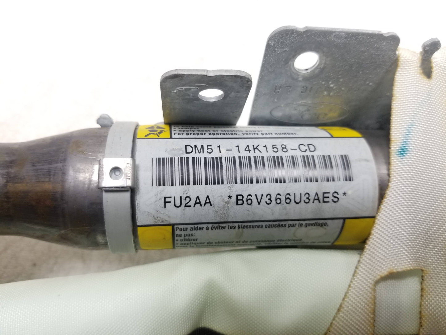 12 - 14 Ford Focus Roof Curtain Airbag Driver Side SRS Left OEM