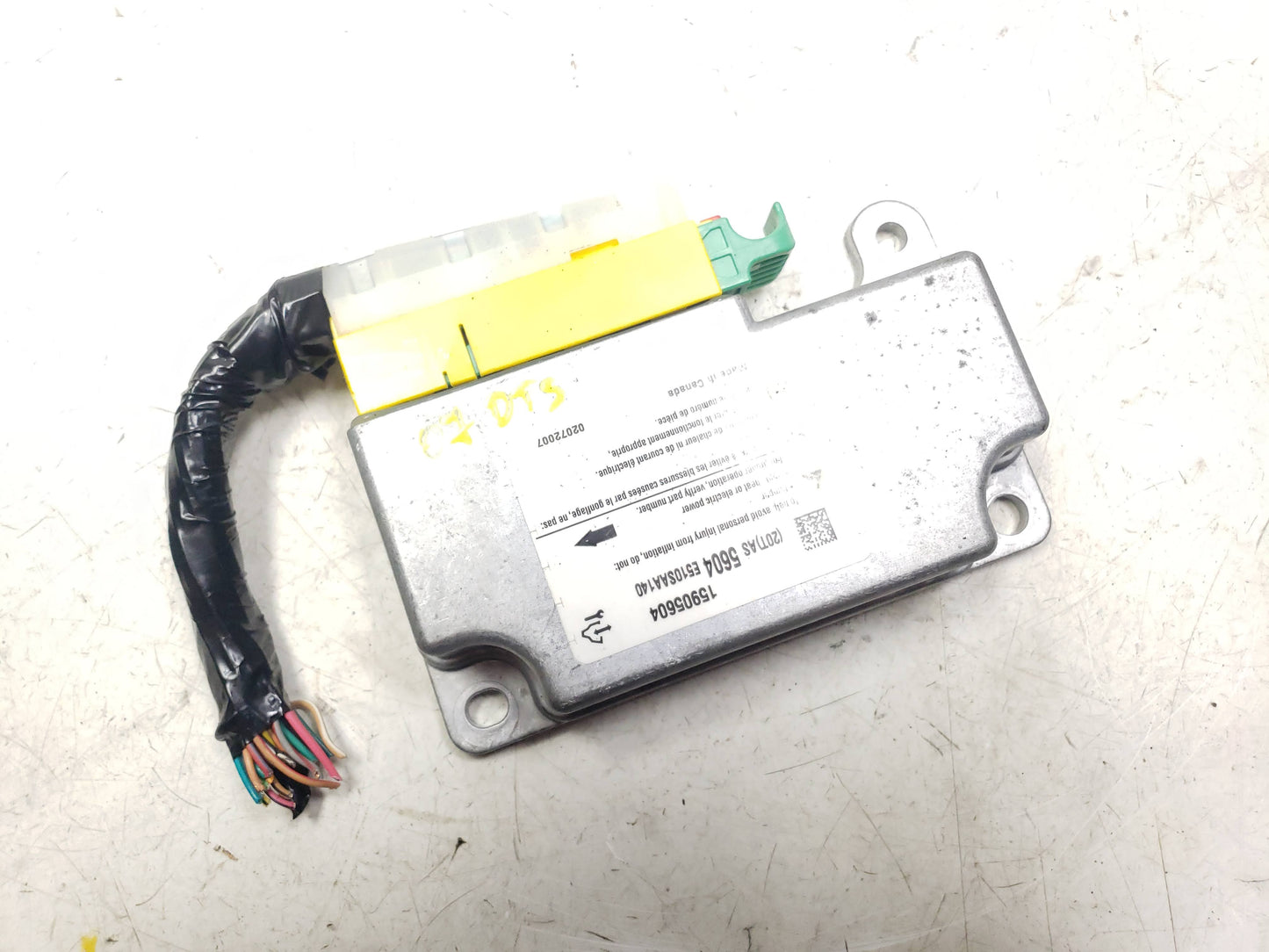 07 - 11 Cadillac DTS Air Bag SRS Control Module OEM