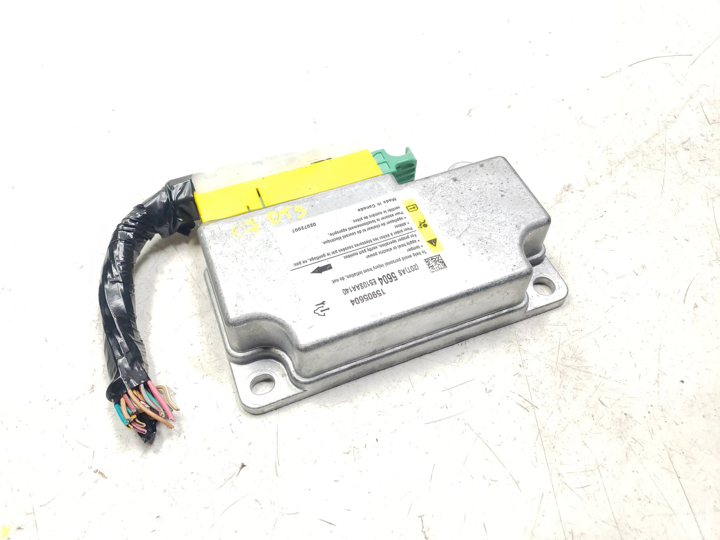 07 - 11 Cadillac DTS Air Bag SRS Control Module OEM