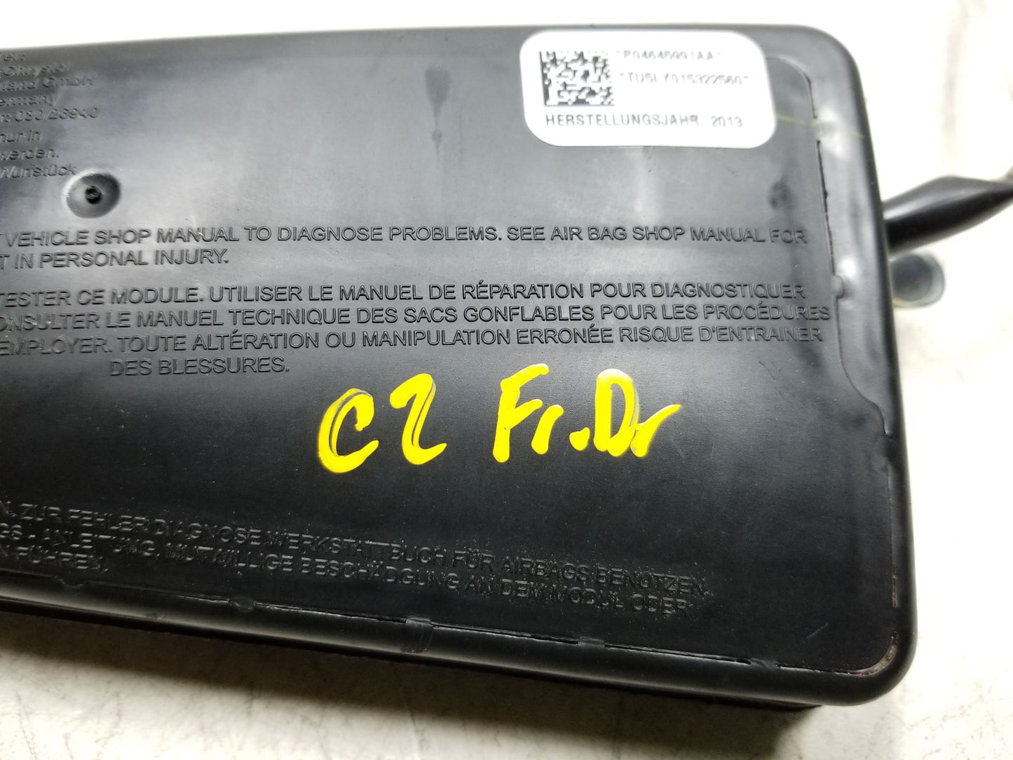 2011-2013 Chrysler 200 Seat Air Bag SRS Airbag Left Driver Side OEM