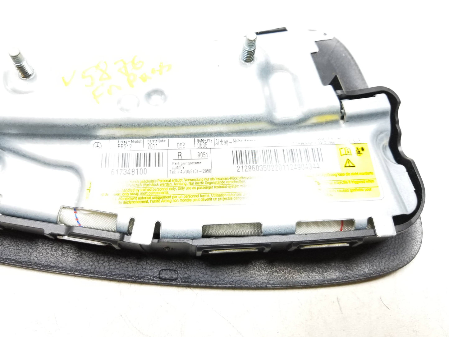 2008 - 2016 Mercedes W212 E350 C300 Front Seat Air Bag SRS Airbag Passenger Side Right OEM