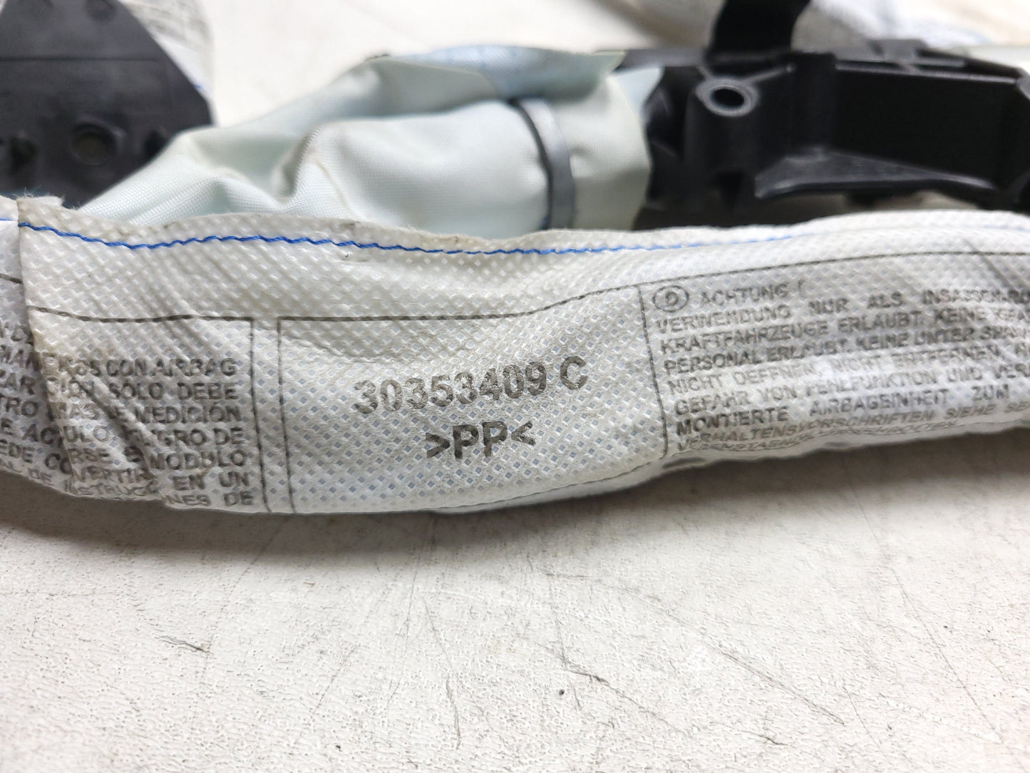 2006 - 2011 Audi A6 S6 C6 Roof Curtain Air Bag SRS Airbag Passenger Side Right OEM