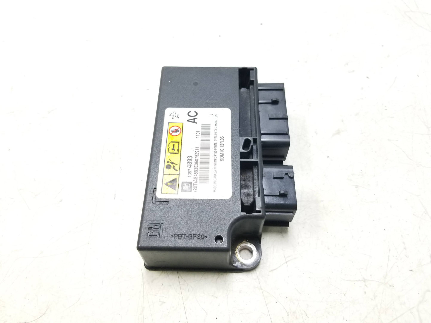 2010 - 2011 Cadillac SRX Chassis Brain Box Bag Module OEM
