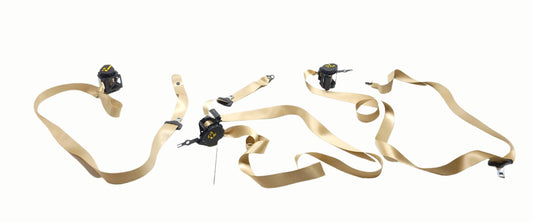2013 - 2018 BMW 330xi F30 Rear Seat Belt Retractor 3Pcs Sedan OEM