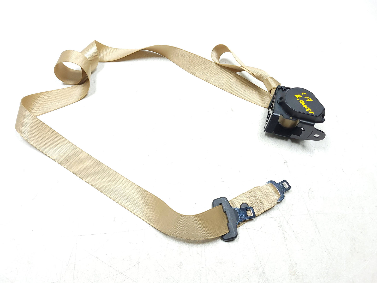 2013 - 2018 BMW 330xi F30 Rear Seat Belt Retractor 3Pcs Sedan OEM