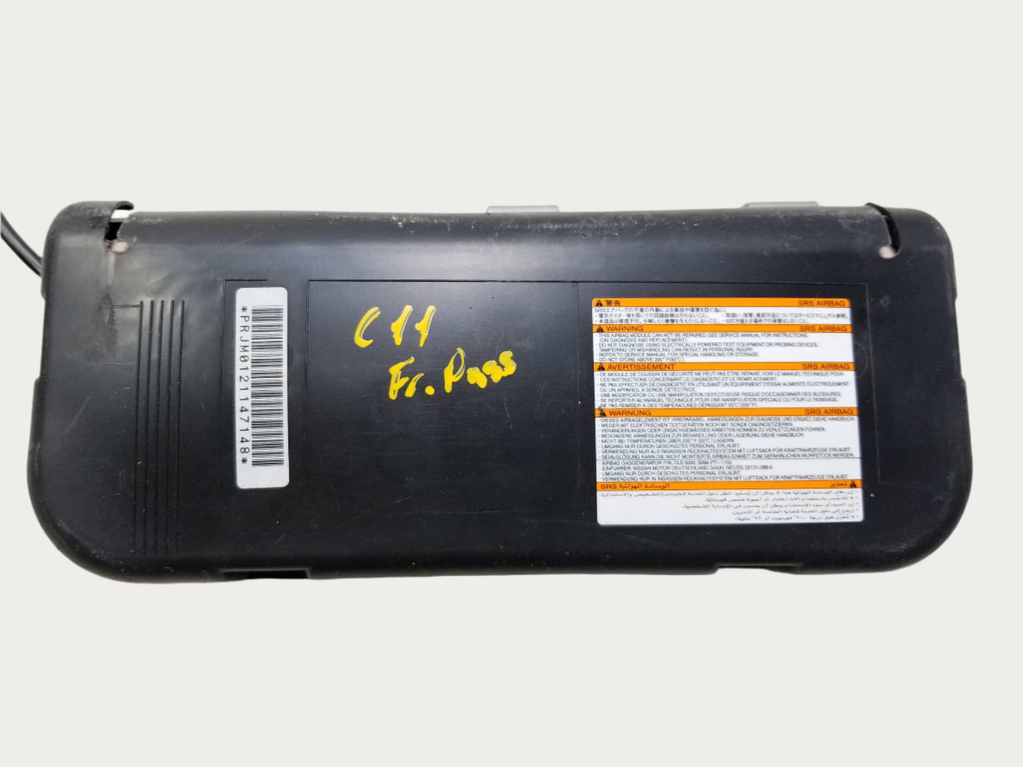 09-14 Nissan Rogue Front Passenger Knee SRS Air Bag OEM