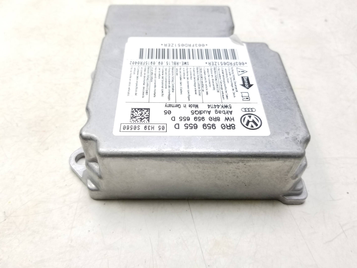 2009 - 2017 Audi Q5 Safety Srs Control Module OEM