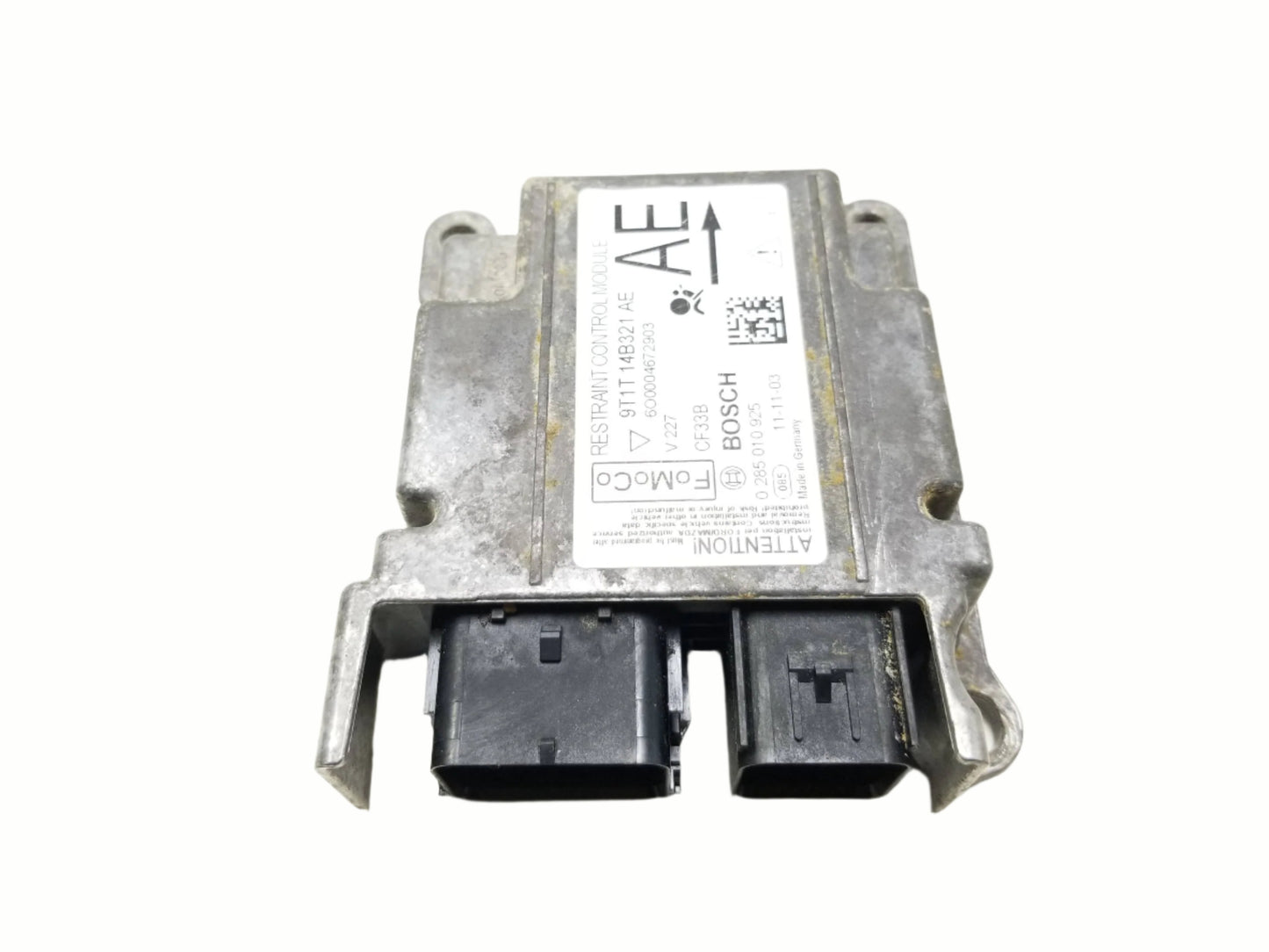 10- 13 Ford Transit Connect Bosch Restraint Control Module 9t1t-14b321-ae OEM