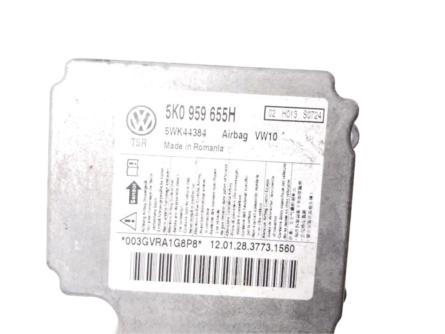 2010 - 2014 VW Golf GTI Chassis Brain Box Bag Module OEM