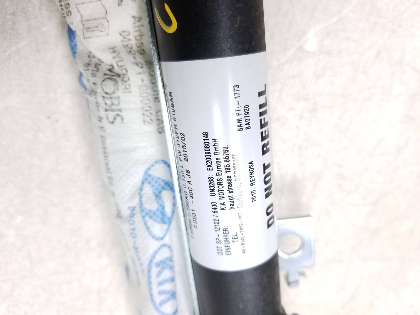 2014 - 2019 Kia Soul Curtain Air bag SRS Airbag Left Driver Side OEM