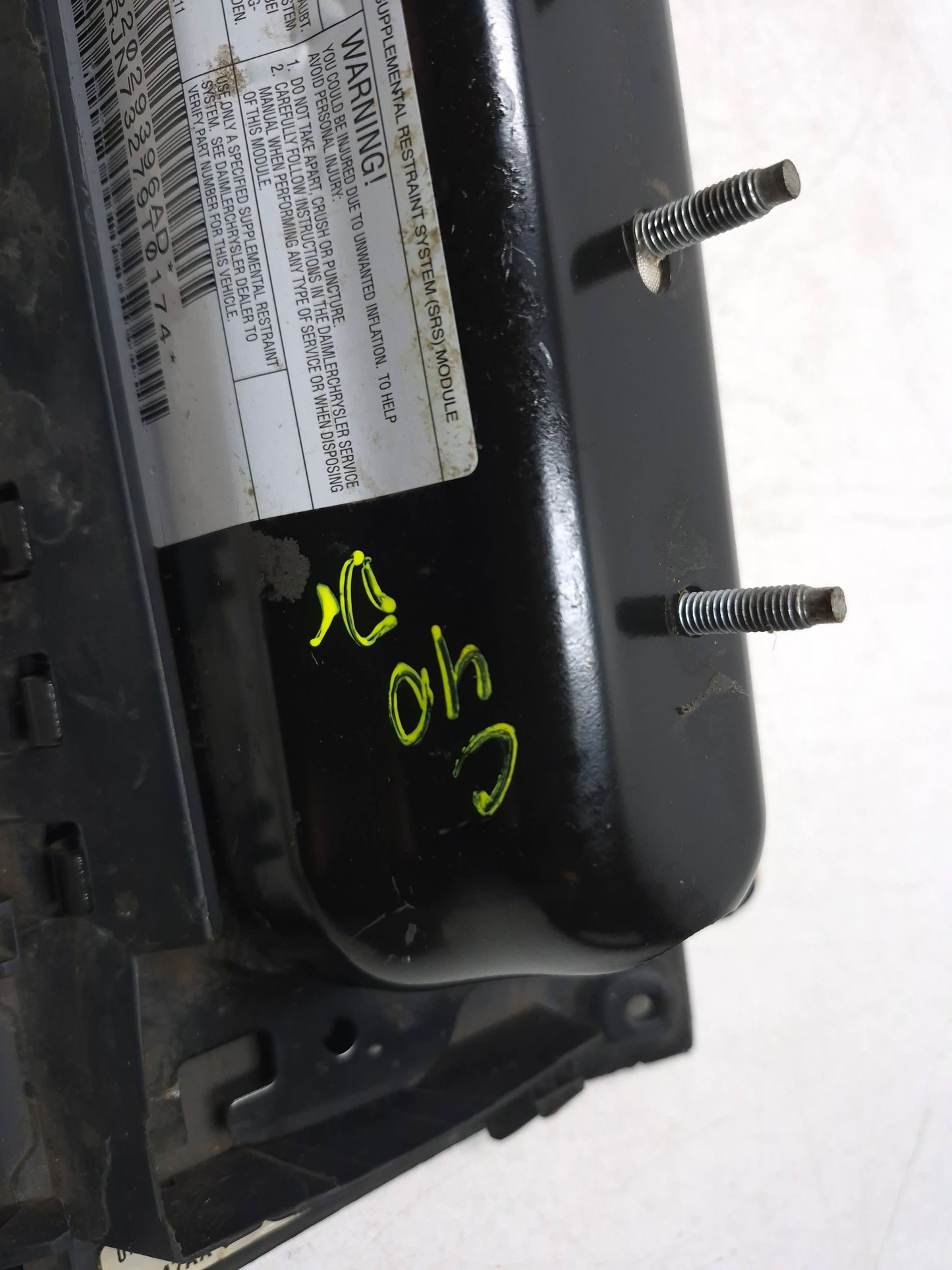2010 Dodge Caliber SXT Driver Knee Airbag SRS Air Bag 0YD54XDVAC OEM