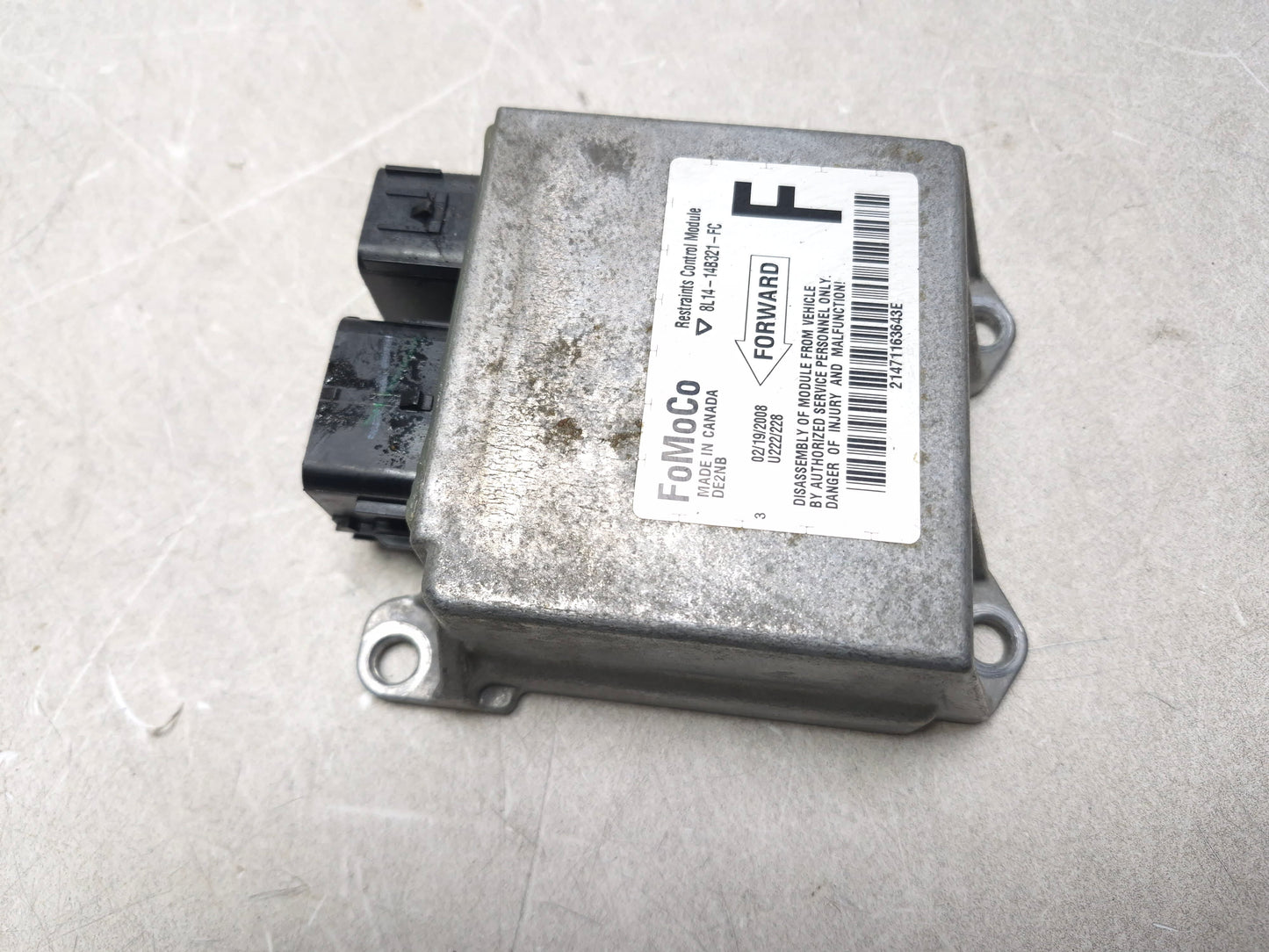 2007- 2008 Lincoln Navigator Ford Expedition Air Bag SRS Restraint Control Module OEM