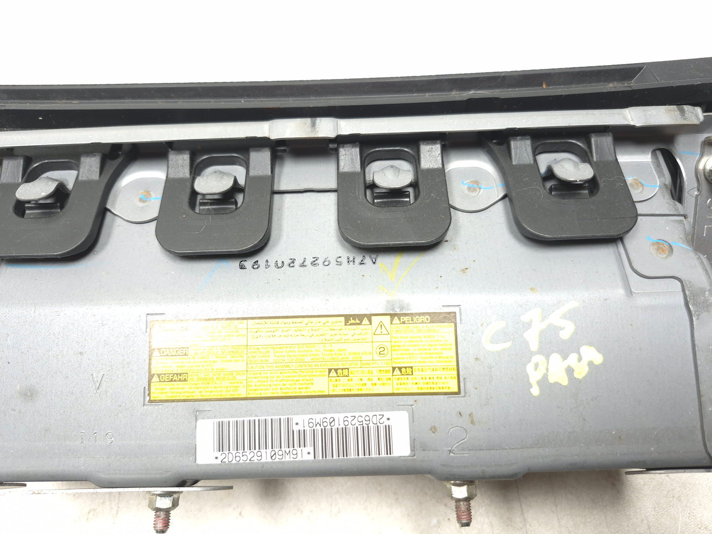 2010 - 2012 Lexus HS250h Dashboard Knee Air Bag SRS Passenger Right OEM