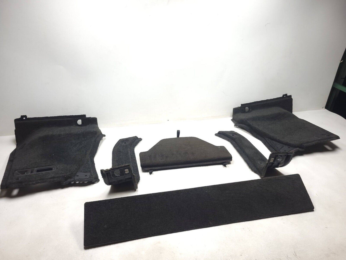 2006-2009 Range Rover Rear Trunk Carpet Trim Panel 6pcs OEM