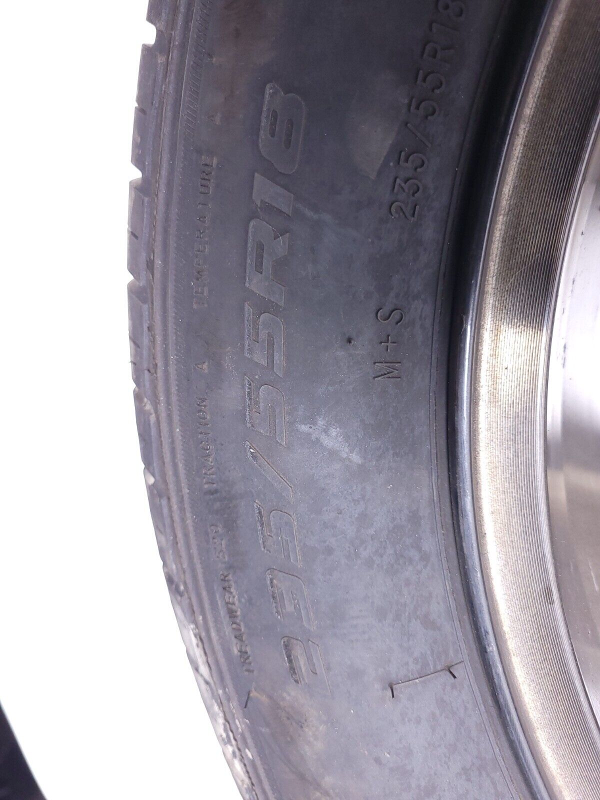 15 - 18 Dodge Challenger Wheel Rim W/ Tire 235/55r18 2pcs OEM 87k