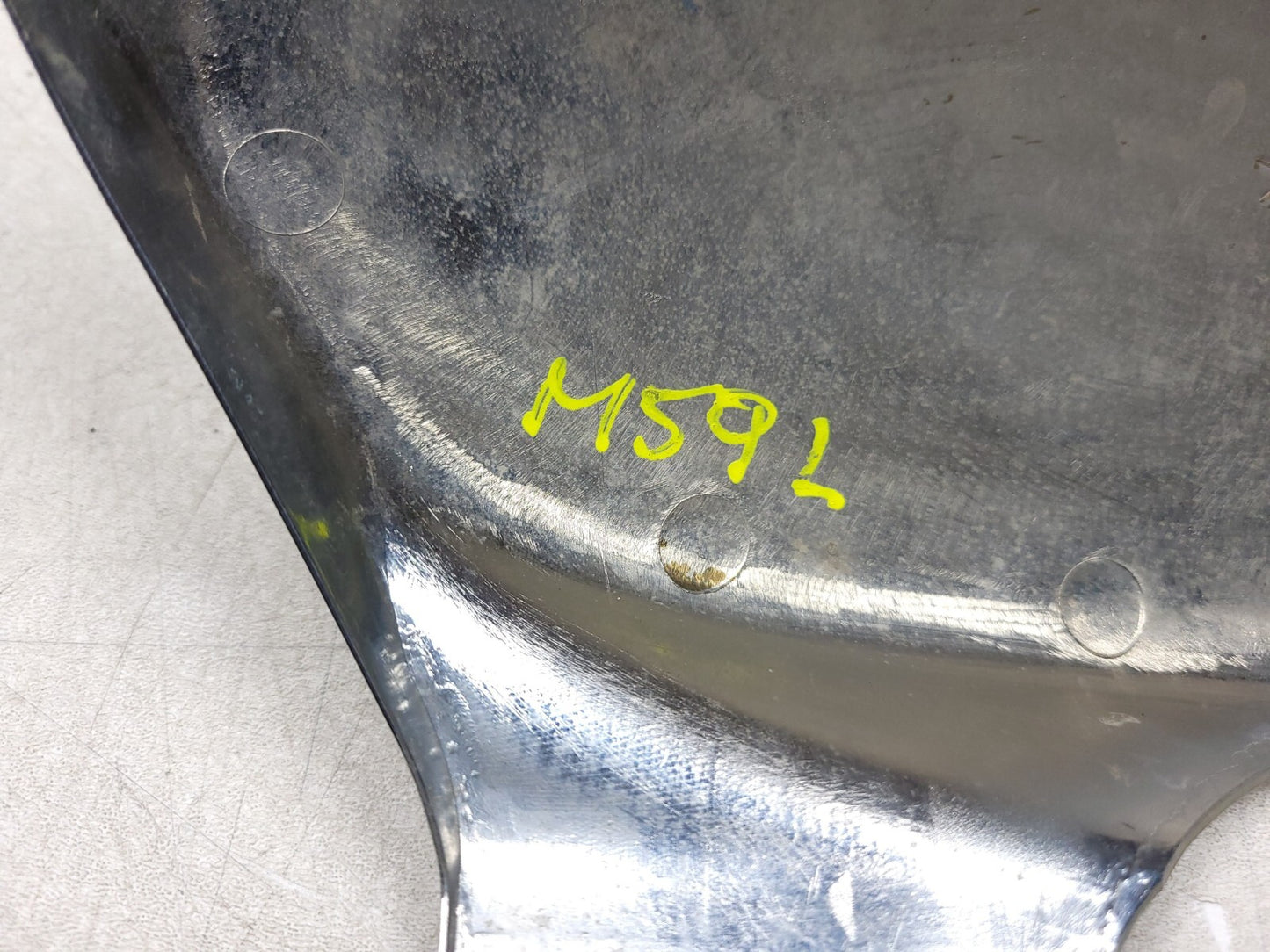 2006 - 2009 Suzuki Boulevard C50 Vl800 Left Engine Cover Chrome OEM