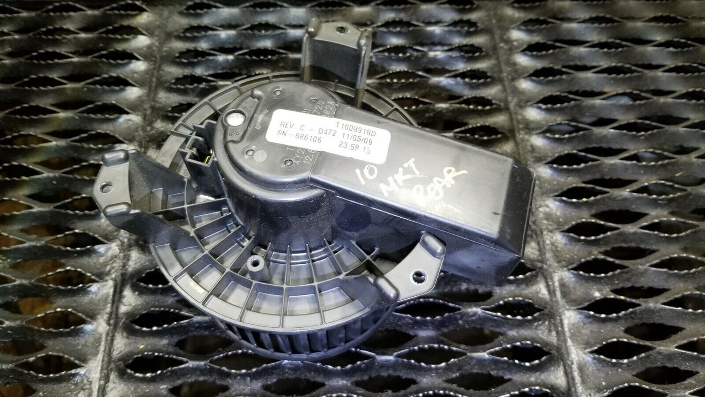 10 11 12 Lincoln MKT Rear A/c Heater Blower Motor T1008918d OEM
