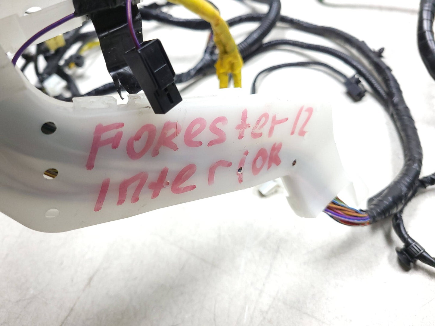 2012 Subaru Forester Interior Wire Wiring Harness OEM