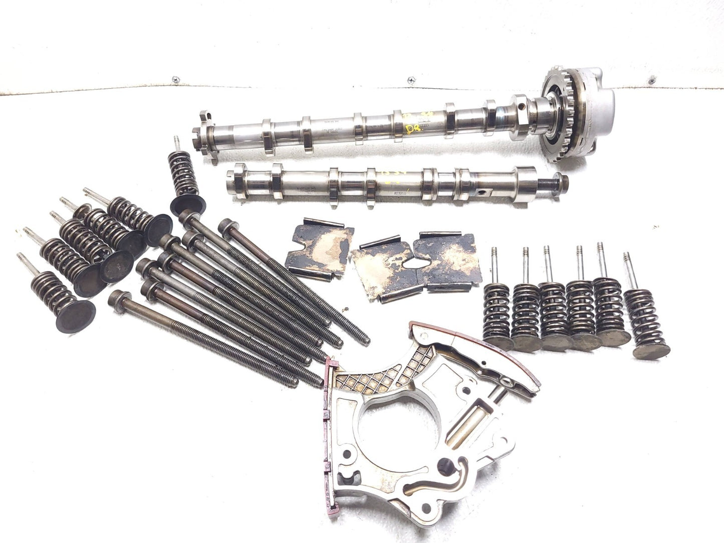 2013 Audi S4 3.0l Engine Camshaft & Valve & Chain Tensioner Left Driver Side OEM