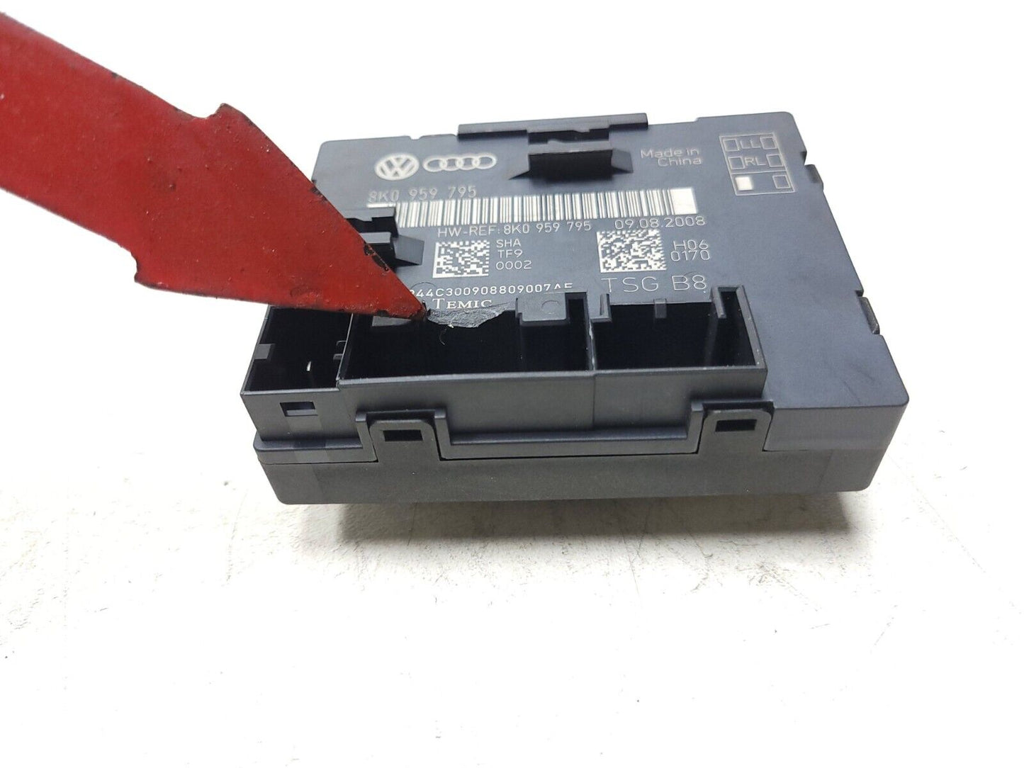 2009 - 2012 Audi A4 S4 Sedan Door Control Module Front & Rear 4pcs OEM