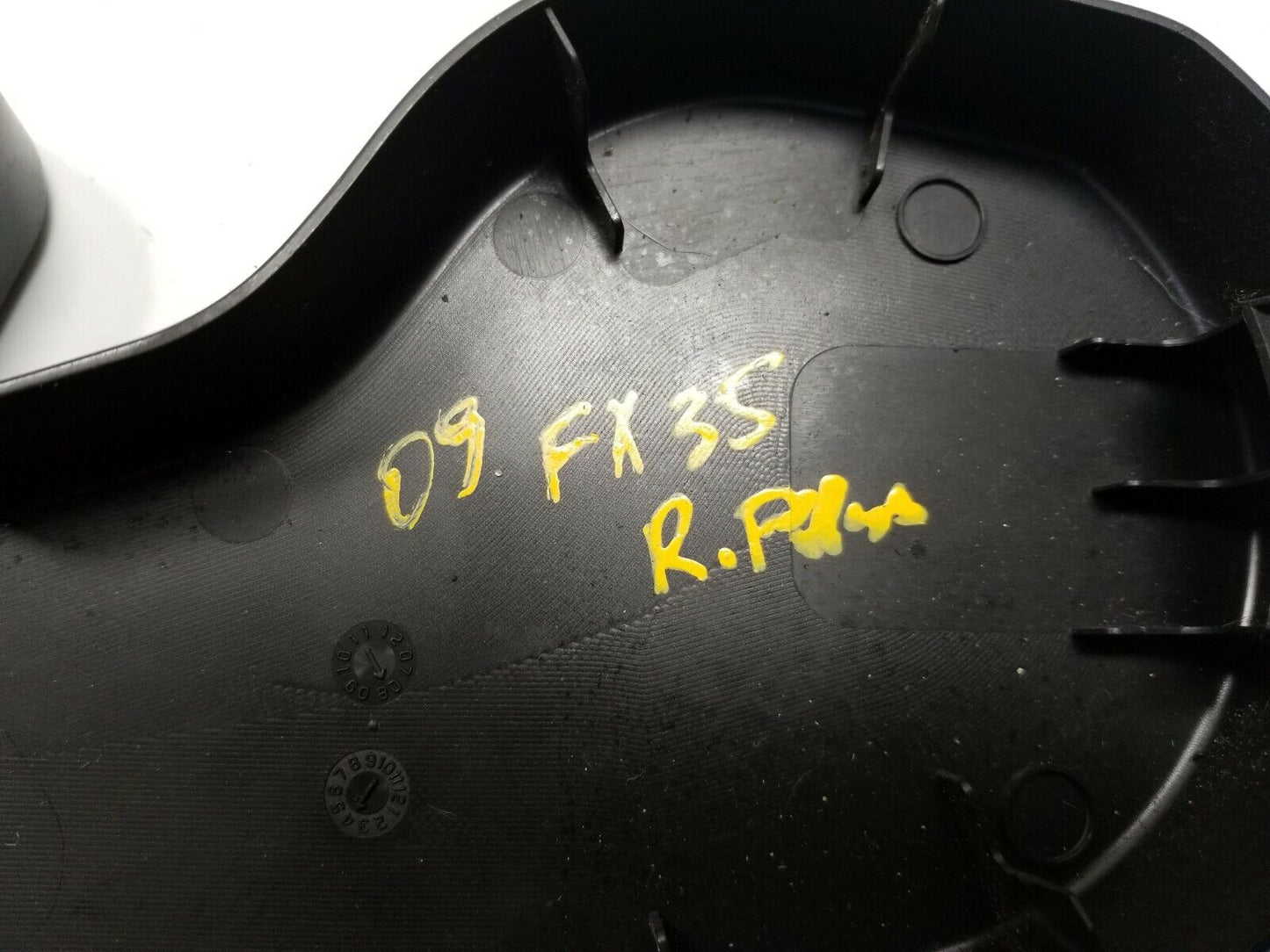 09 10 11 12 Infiniti Fx35 Rear Seat Side Trim Cover Cap OEM