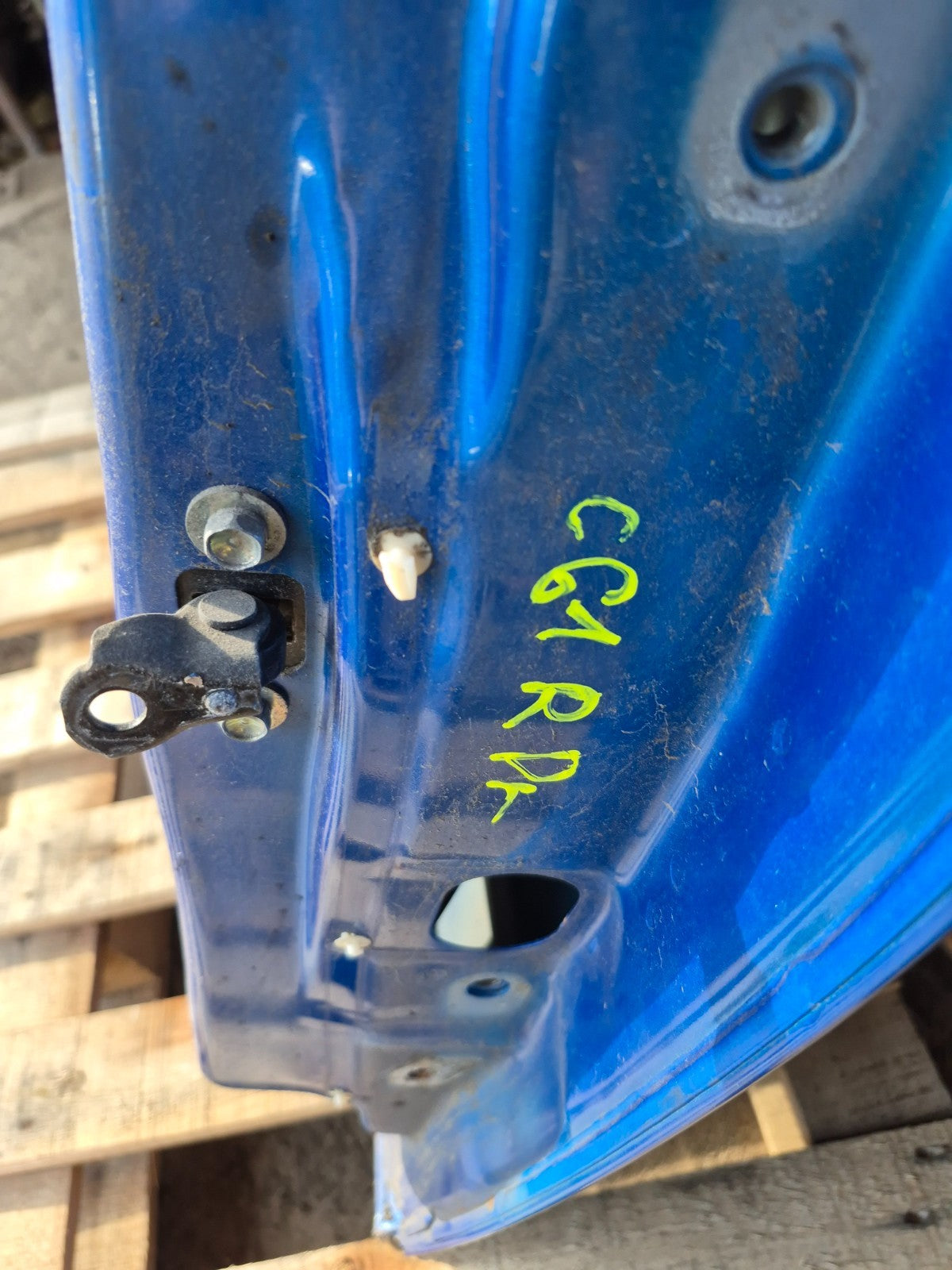 2007 Honda Fit Rear Door Shell Driver Side Left OEM