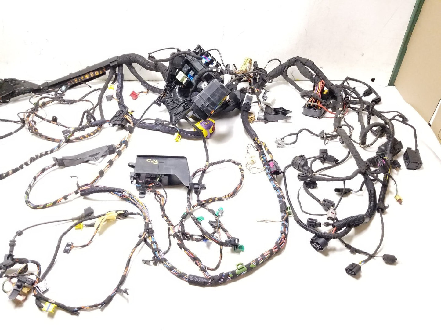 2010 - 2014 VW Golf GTI Interior Floor Wire Harness W/ Body Comfort Module OEM