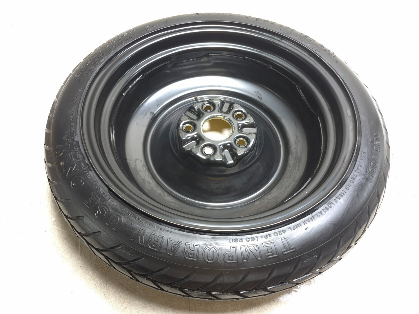 2009 Lexus IS250 Emergency Spare Tire Wheel T125/70 D17 OEM