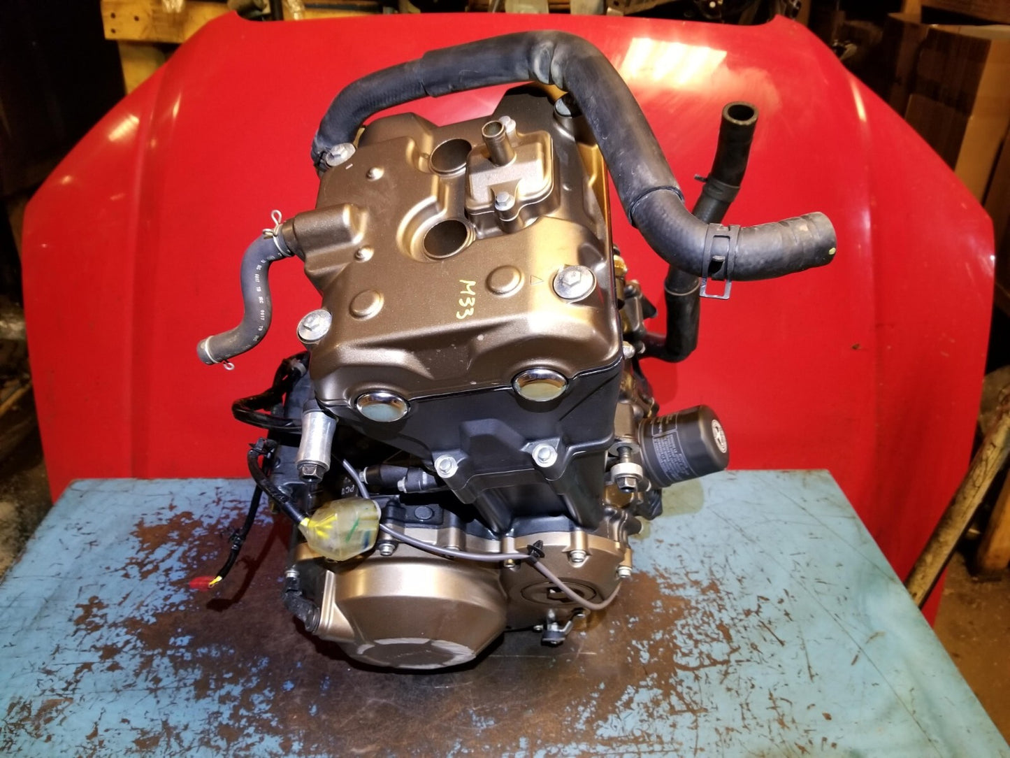 2017 Honda Cbr500 Cbr500r Cb500f Engine 4.322 Miles