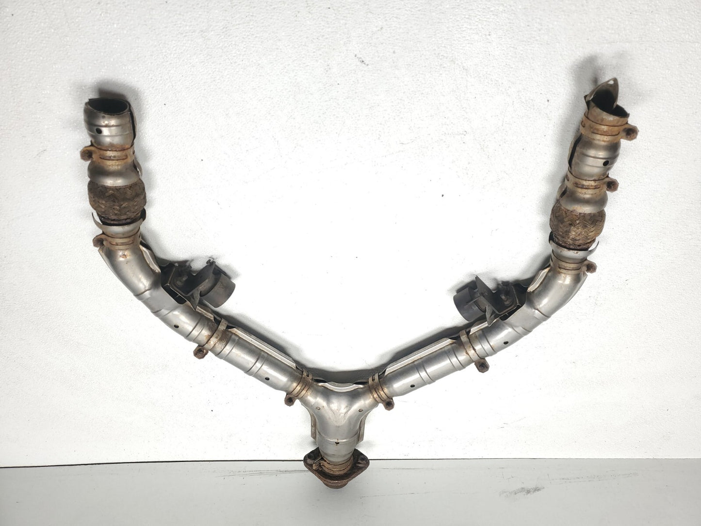2014 2015 Infiniti Q40 3.7l Front Exhaust Muffler Pipe OEM 34k