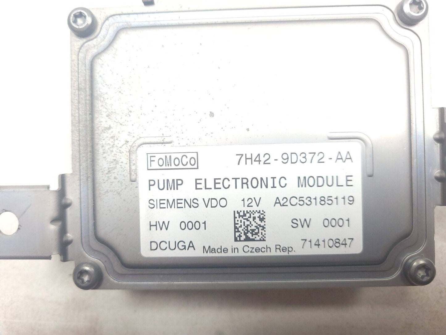 2006-2009 Range Rover Fuel Pump Control Module 7h42-9d372-aa OEM