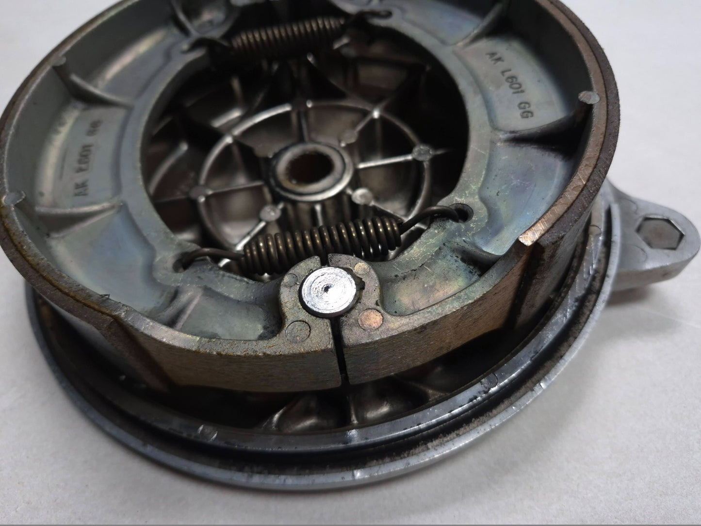 1996 Yamaha Virago Xv750 Rear Chrome Brake Drum Assembly OEM