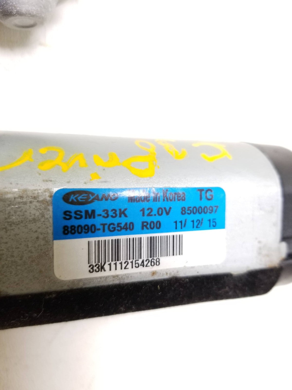 2010 - 2016 Hyundai Genesis Seat Adjustment Motor Front Driver Side Left OEM