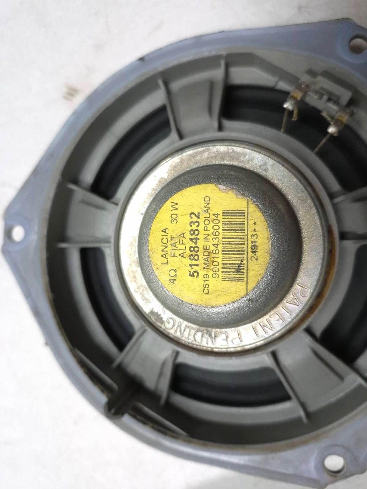 2014 Fiat 500l Door Audio Speaker 4pcs  OEM