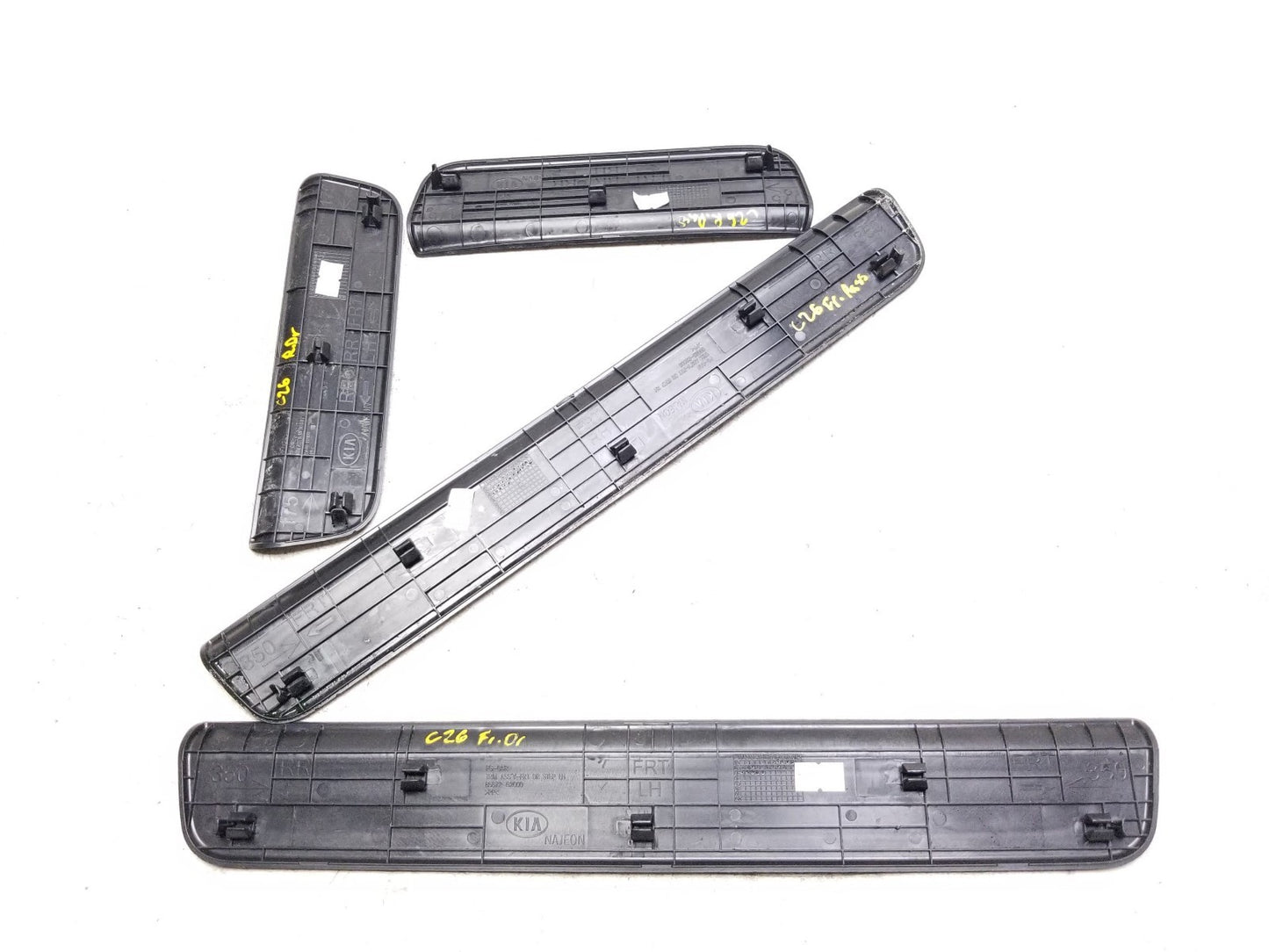 2014 - 2019 Kia Soul Door Interior Sill Scuff Trim Cover Set OEM