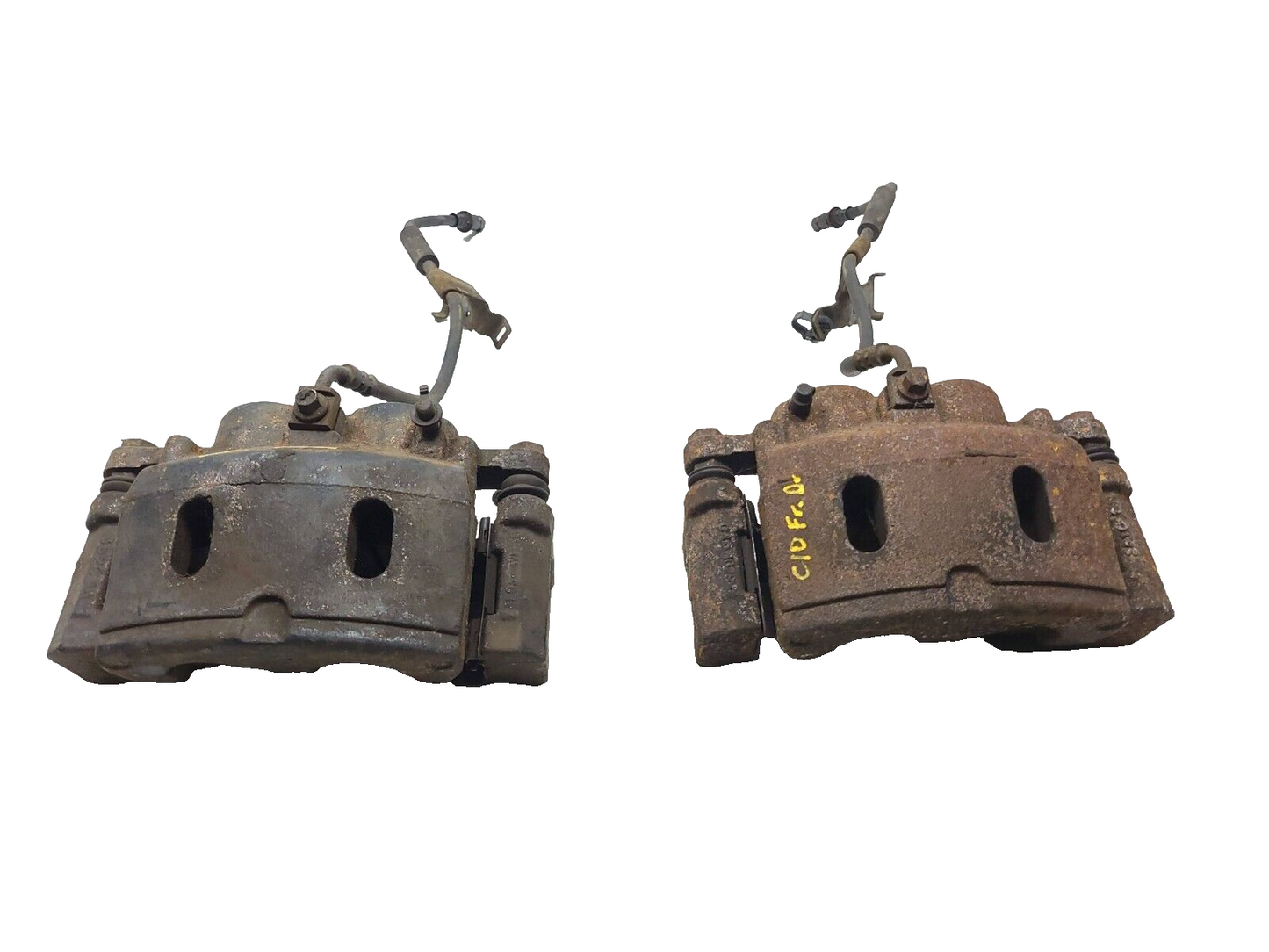 10-14 Chevrolet Suburban Front Brake Caliper Left & Right Pair OEM