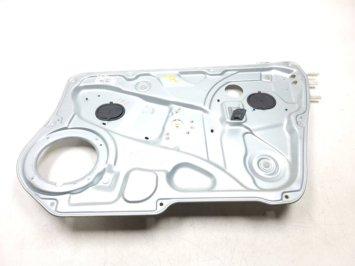 09 - 12 Hyundai Genesis Window Regulator Panel Front Passener Side OEM Sedan