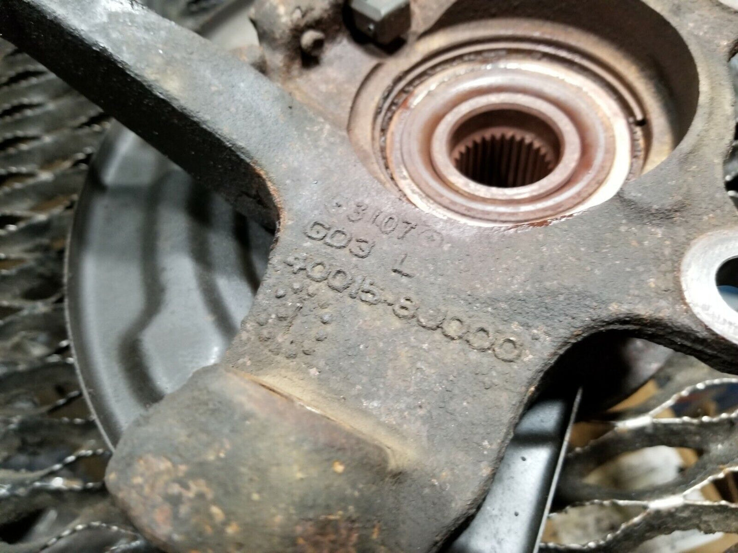 04 05 06 07 08 Nissan Maxima Spindle Knuckle Front Driver Left Side OEM 110k