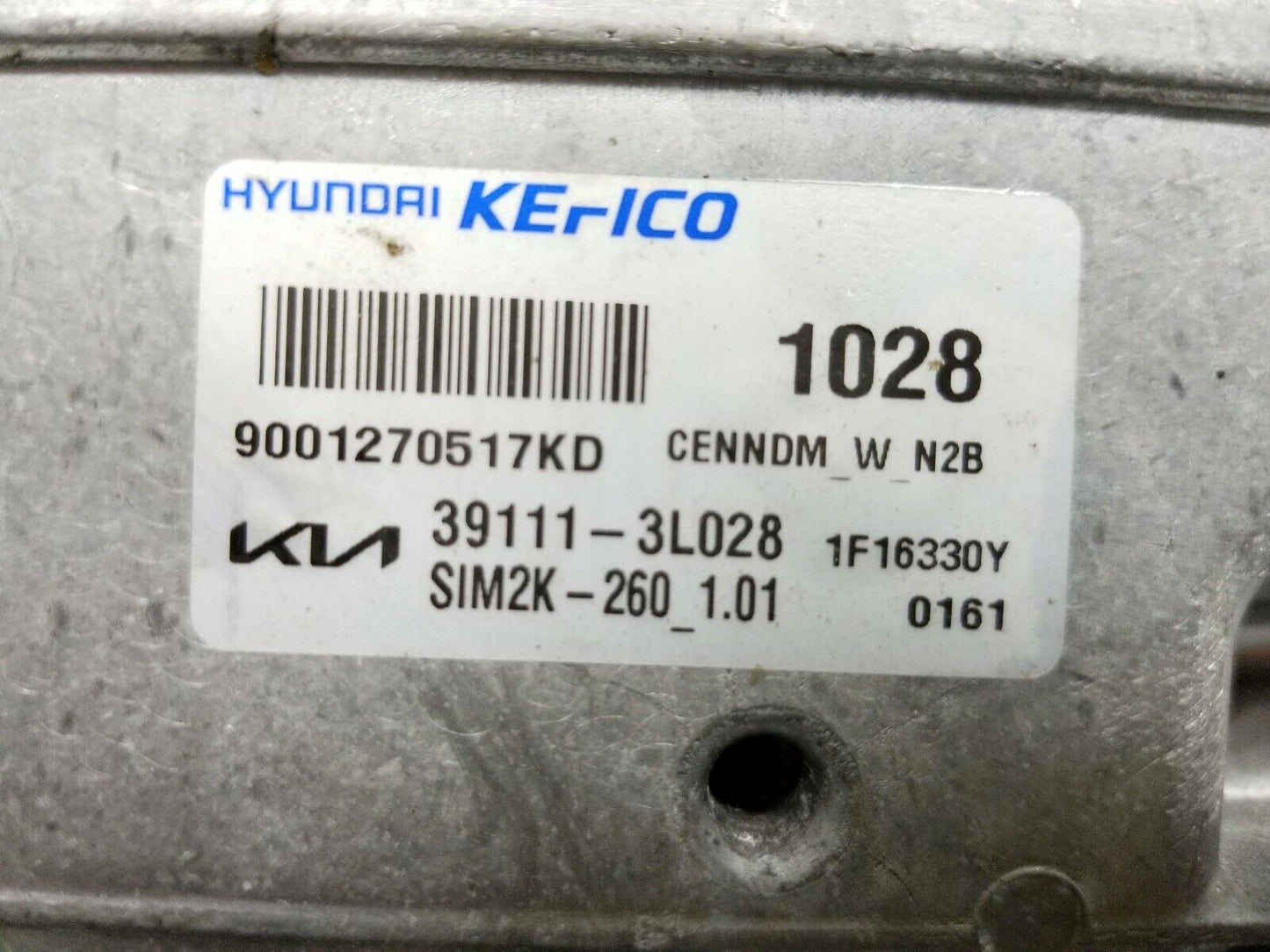 21 22 Kia Stinger 3.3l Ecu Ecm Engine Control Module 39111-3l028 OEM 312 Miles