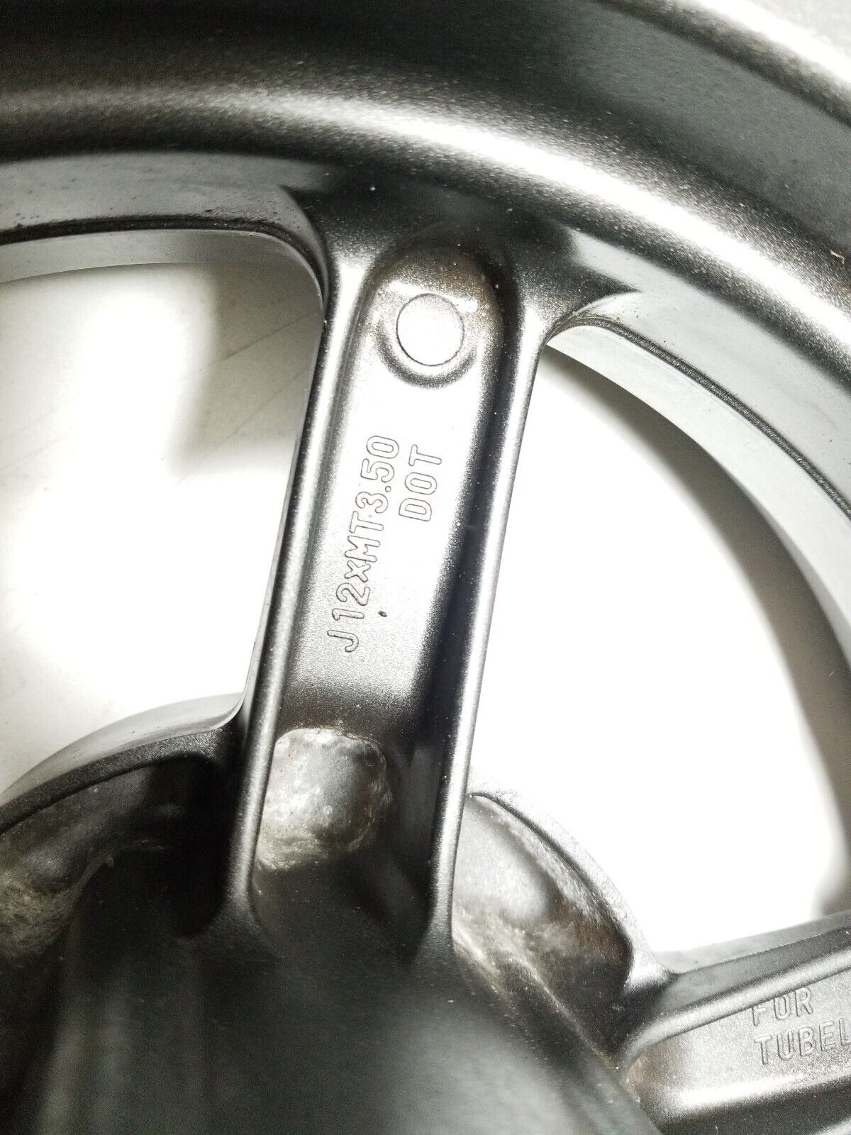 2022-2024 Honda Grom 125 Rear Wheel Rim 12x3.50 & Tire 130/70-12 OEM