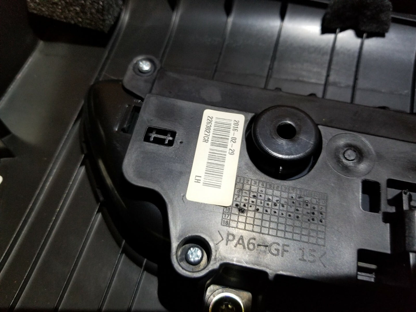 2016 Kia Forte Door Panel Trim Rear Driver Side Left OEM