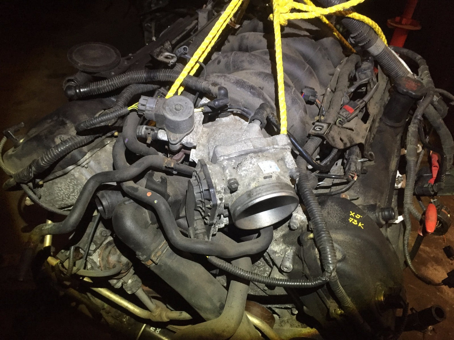 07-09 Jaguar Xj8 Xk Engine 4.2l V8 Motor 73k. Non Supercharged