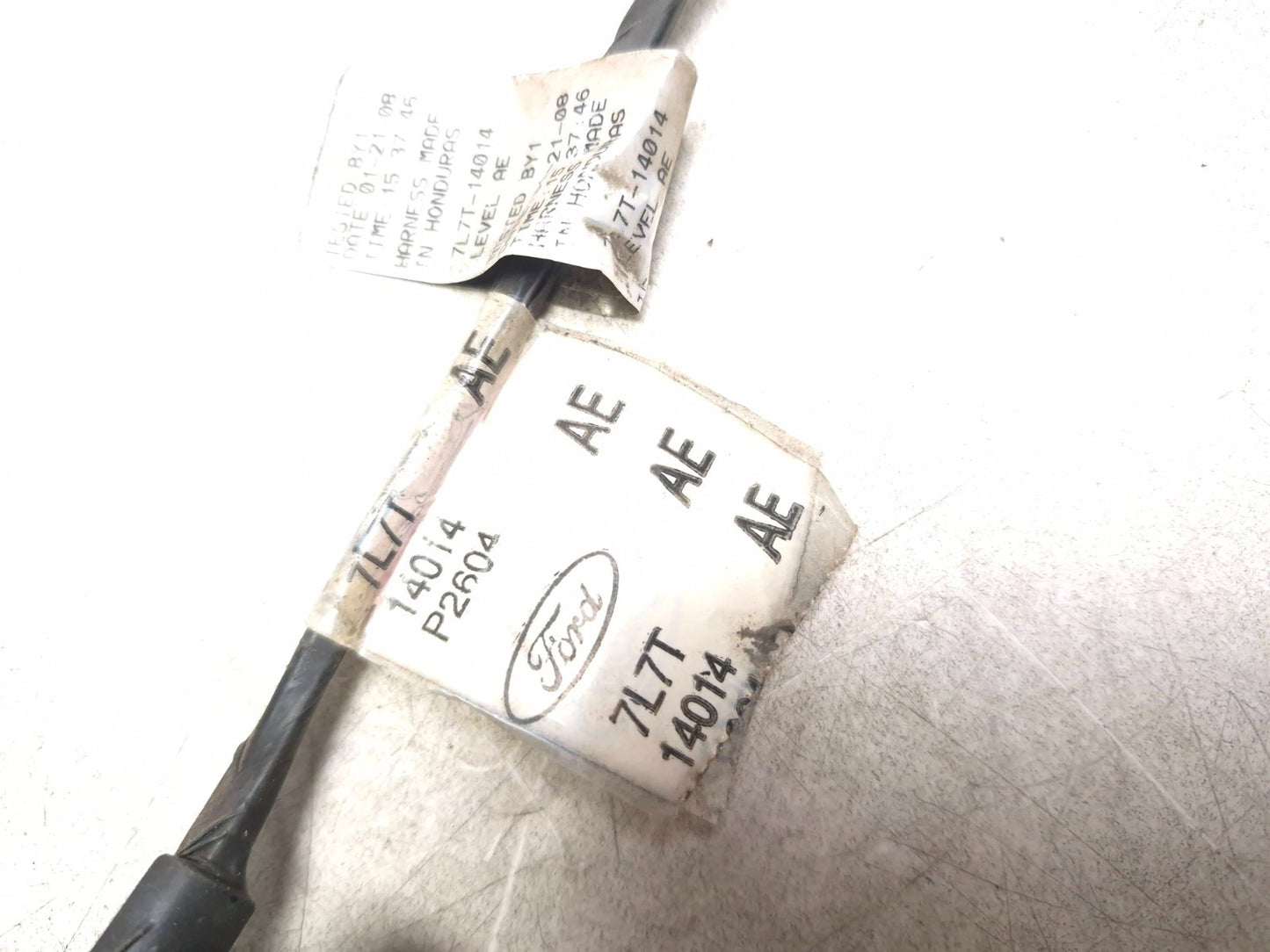 2008 Lincoln Navigator Rear Door Wire Harness Passenger Side Rh OEM